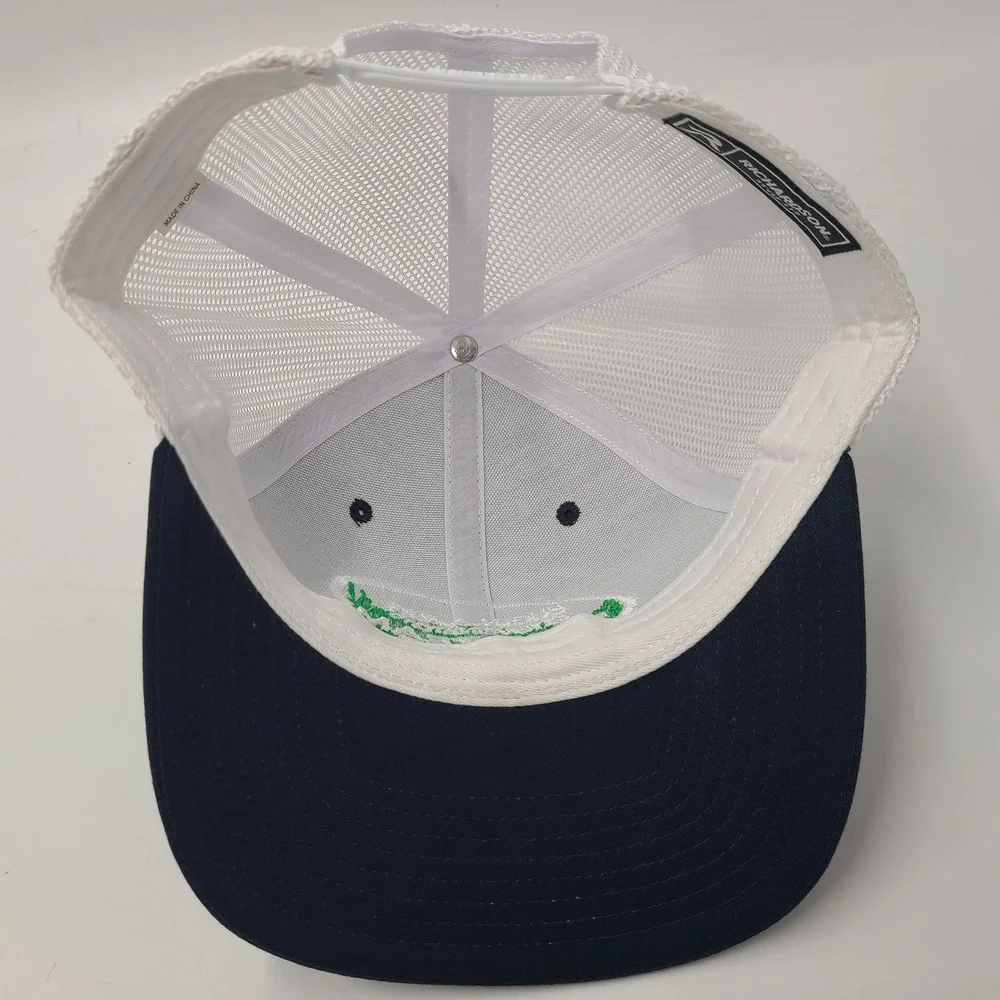 Bug-N-A-Rug Exterminators Hat‎ Snapback Trucker Richardson Blue White Turf Team